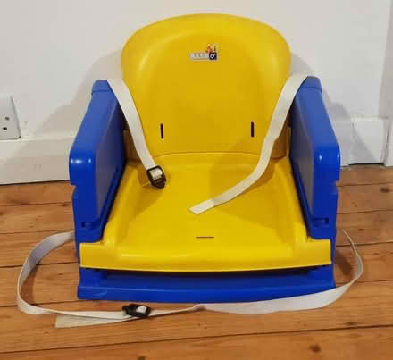 Photo of free High chair - fits onto dining chair (Currie, EH14.) #1
