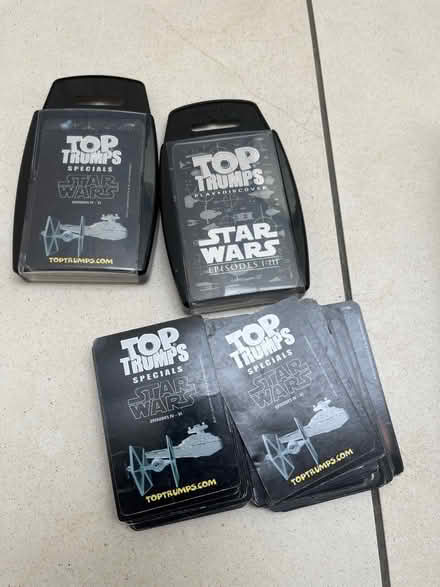 Photo of free 2 packets- Top Trump Star Wars (London W12, Shepherd’s Bush) #1