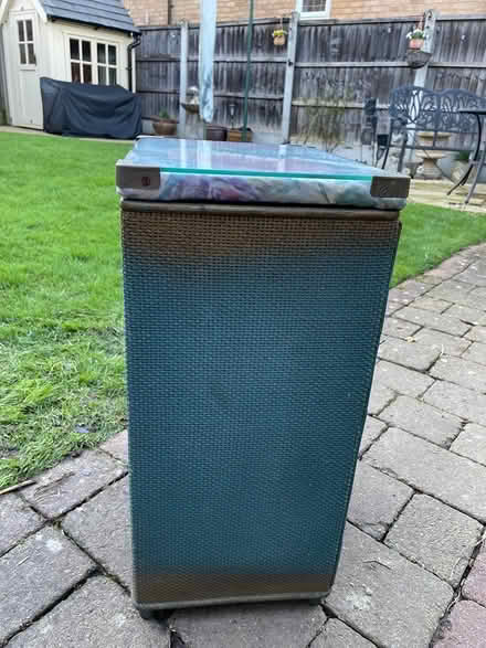 Photo of free Vintage wicker effect laundry box (Sidcup DA15) #3
