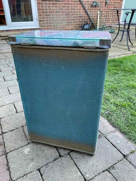 Photo of free Vintage wicker effect laundry box (Sidcup DA15) #2