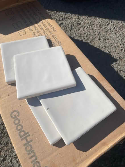Photo of free B&Q Small Grey Tiles (Kidderminster DY11) #1