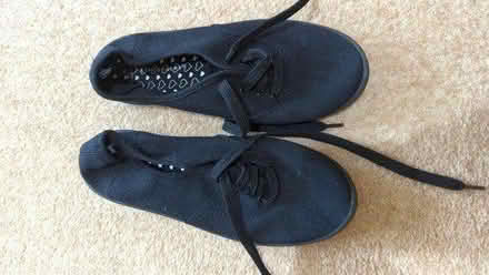 Photo of free Lace up fabric shoes (size 5) (Guildford GU1) #1