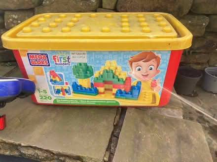 Photo of free Large box of mega blocks (Greenfield OL3) #1