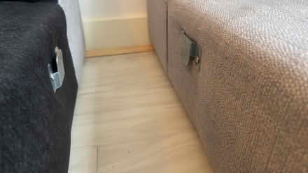 Photo of free Grey L shaped sofa (TN27, Headcorn) #2