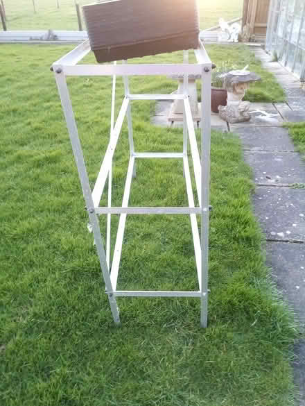 Photo of free planting stand and trays greenhouse (Folksworth, Peterborough) #1
