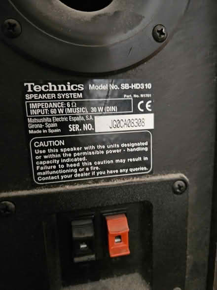 Photo of free Technics compact hifi system (NW5 Grafton Terrace) #4