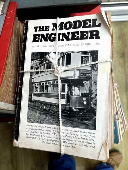 Photo of free Job Lots Model Engineer Magazines dating back to the 1940's (Oulton NR32) #2