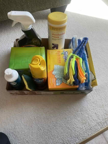 Photo of free Misc cleaning supplies (Downtown Madison) #1