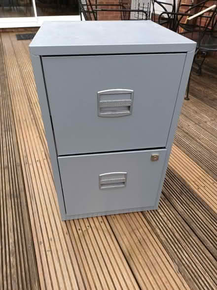 Photo of free 2 drawer filing cabinet (droitwich near tagwell rd) #1