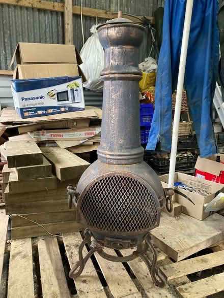 Photo of free Chimenea (chimney fire pit) (Thornbury EX22) #1