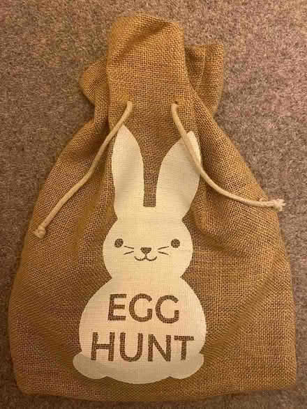 Photo of free Easter egg hunt hessian sack (Harborne B17) #1