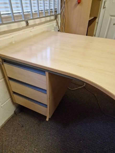 Photo of free Corner office desk (Oakwood Park Complex ME16) #2