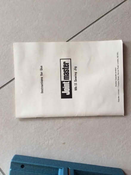 Photo of free Jointmaster angle jig (West Oxfordshire OX29) #1