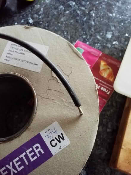Photo of free External Telephone Extension Cable (Chells Manor SG1) #2