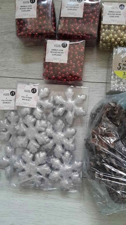 Photo of free Christmas craft items, beads, pines (Tamworth, Staffordshire.) #3