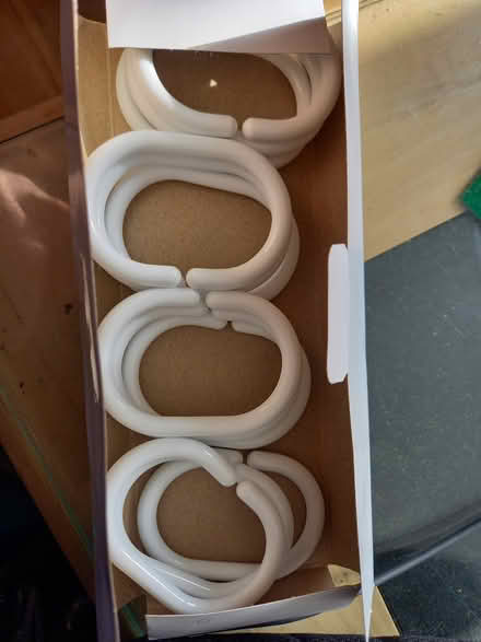 Photo of free Plastic shower curtain rings (Thorley Park) #1