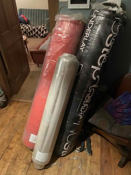 Photo of free New underlay and seagrass carpet (Bensham) #2