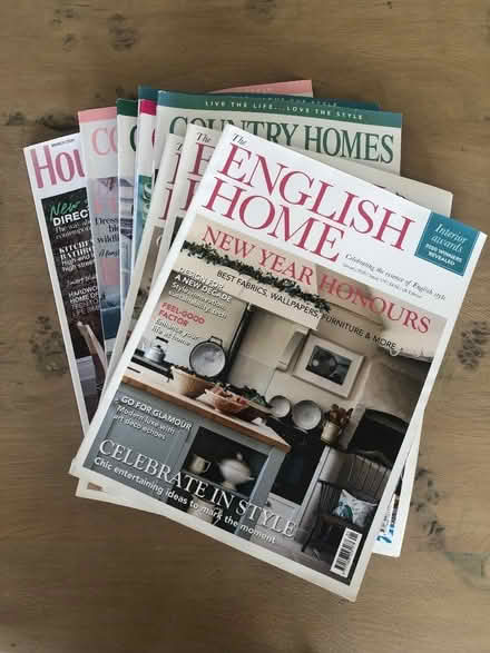 Photo of free English home, country home and interiors magazines (Box GL6) #1