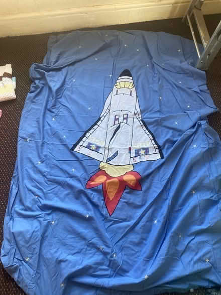 Photo of free 2x boys rocket duvets (L18) #1