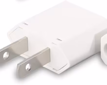 Photo of European 220 to US 110 plug adapter (Agoura Hills) #1