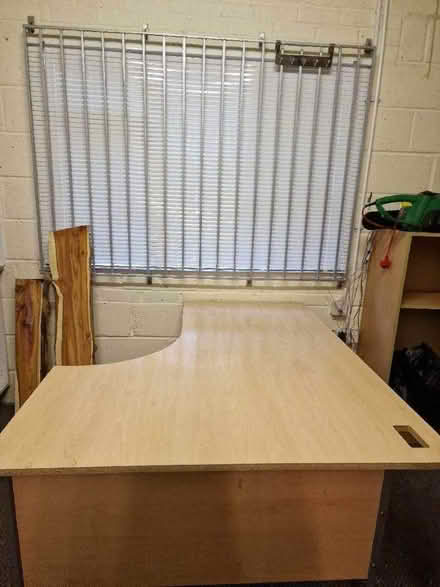 Photo of free Corner office desk (Oakwood Park Complex ME16) #1
