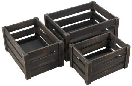 Photo of Wooden box, apple box (BD7) #2