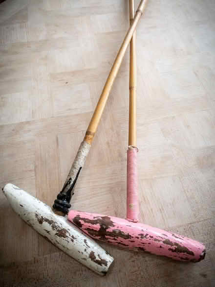 Photo of free Antique polo sticks x 2 (Emsworth PO10) #1