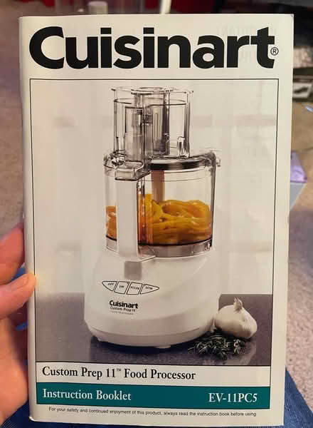 Photo of free Cuisinart Food Processor (Livermore) #2