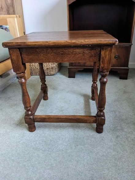 Photo of free Small wooden table (Wotton-u-Edge GL12) #2