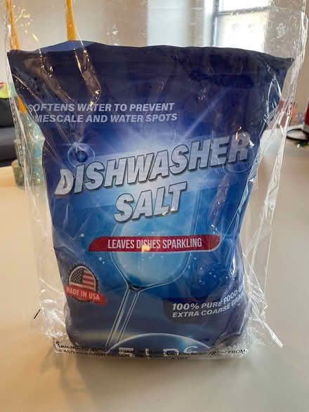 Photo of free dishwasher salt (East Village) #1