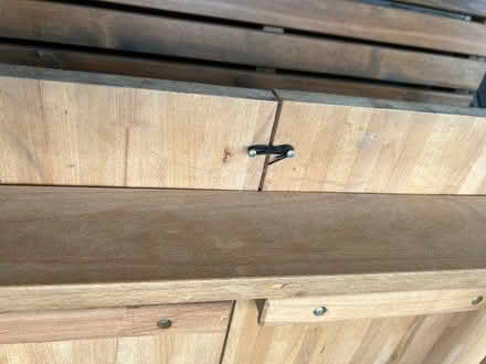 Photo of free Wooden dining room table (Falconwood) #3