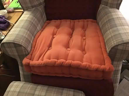 Photo of free Large chair cushions (Fintry DD4) #2