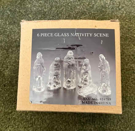 Photo of free Glass Nativity Scene (Springfield, Delco) #1