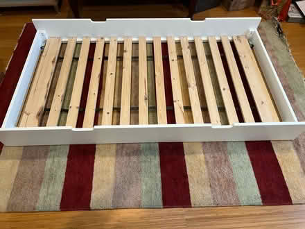 Photo of free Trundle bed frame (Derbyshire Dr & Robindell Way) #1