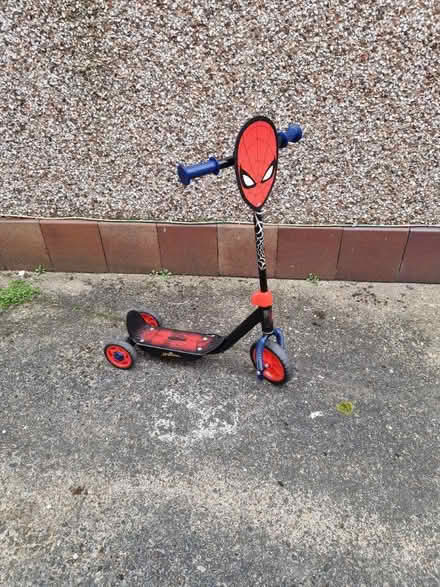 Photo of free Spiderman scooter (Bebington) #1