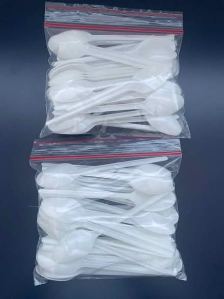 Photo of free Disposable white plastic teaspoons (Whitehill SG4) #1