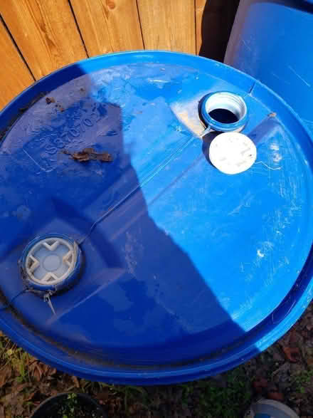 Photo of free 55 gallon plastic drums (Morgan Hill west side) #2