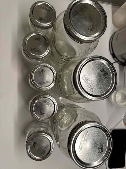 Photo of free Mason jars set of 8 (lower east side) #2