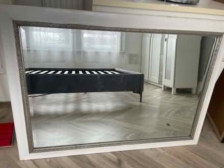Photo of free Silver and white mirror (Tulse hill) #1