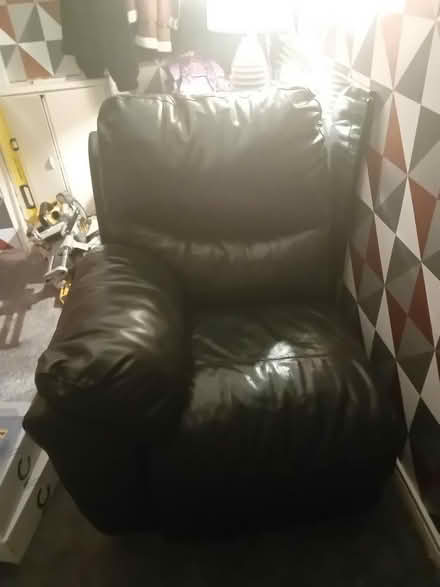 Photo of free Leather 2 seater recliner (Birmingham) #1