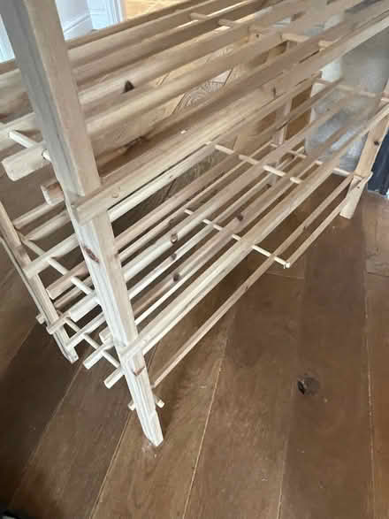 Photo of free Wooden shoe rack (EH16, Liberton) #3