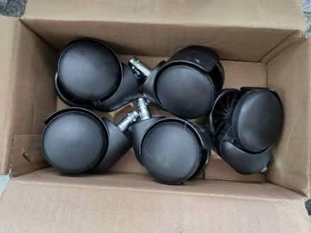 Photo of free Office chair wheels x5 (Acomb YO24) #2