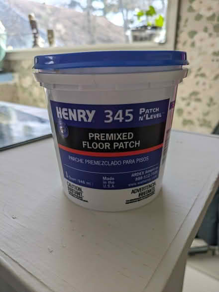 Photo of free Premixed Floor Patch - Henry 345 (Dixboro) #1