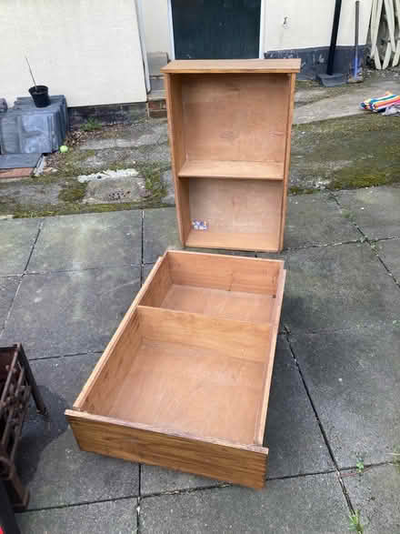Photo of free Two sturdy under bed storage boxes (S11 Bents Green) #2