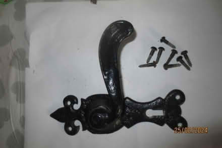 Photo of free Old mortice lock plus wrought iron door handles (Little Welland WR13) #2