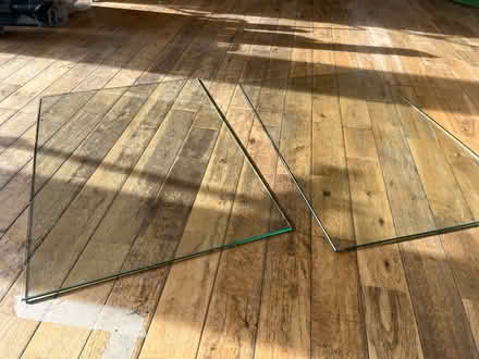 Photo of free Two glass shelves (Glasgow G44) #1