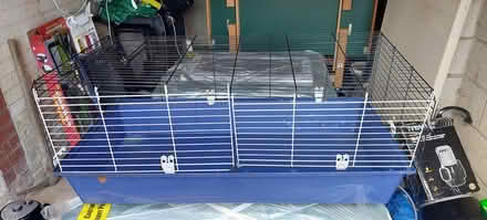 Photo of free Rabbit/Guinea Pig hutch (Radcliffe M26) #1
