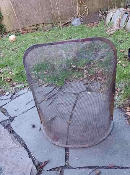 Photo of free Old rusty fireguard (AB25) #1