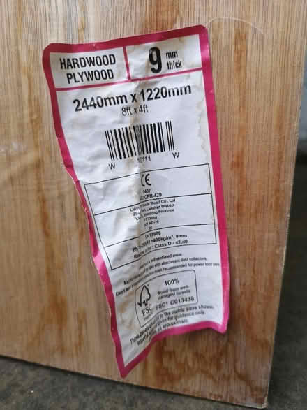 Photo of free Buckled 9mm ply sheet (Newington, Edinburgh) #3