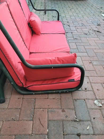 Photo of free Garden hanging sofa with cushions (letchworth garden city) #3